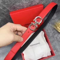 $56.00 USD Salvatore Ferragamo AAA Quality Belts In 2.5cm For Women #1328632
