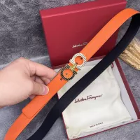 $56.00 USD Salvatore Ferragamo AAA Quality Belts In 2.5cm For Women #1328650