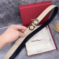 $56.00 USD Salvatore Ferragamo AAA Quality Belts In 2.5cm For Women #1328657