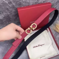 $56.00 USD Salvatore Ferragamo AAA Quality Belts In 2.5cm For Women #1328658