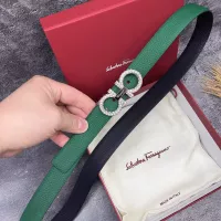 $56.00 USD Salvatore Ferragamo AAA Quality Belts In 2.5cm For Women #1328659