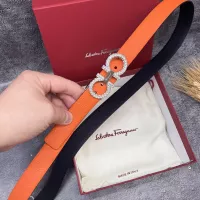 $56.00 USD Salvatore Ferragamo AAA Quality Belts In 2.5cm For Women #1328661
