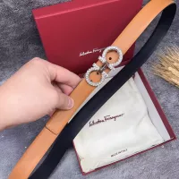 $56.00 USD Salvatore Ferragamo AAA Quality Belts In 2.5cm For Women #1328669