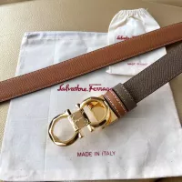 $56.00 USD Salvatore Ferragamo AAA Quality Belts In 2.5cm For Women #1328670