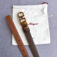 $56.00 USD Salvatore Ferragamo AAA Quality Belts In 2.5cm For Women #1328671
