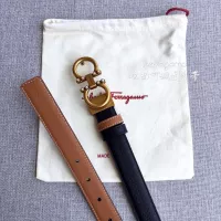 $56.00 USD Salvatore Ferragamo AAA Quality Belts In 2.5cm For Women #1328672