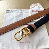 $56.00 USD Salvatore Ferragamo AAA Quality Belts In 2.5cm For Women #1328680