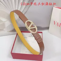 $72.00 USD Valentino AAA Quality Belts In 3.0cm For Women #1329361