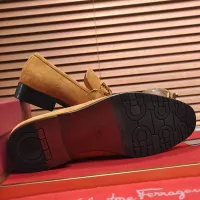 $98.00 USD Salvatore Ferragamo Leather Shoes For Men #1329543