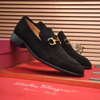 $98.00 USD Salvatore Ferragamo Leather Shoes For Men #1329545
