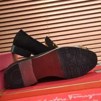 $98.00 USD Salvatore Ferragamo Leather Shoes For Men #1329545