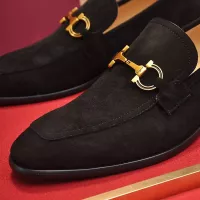 $98.00 USD Salvatore Ferragamo Leather Shoes For Men #1329545
