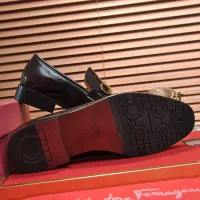$98.00 USD Salvatore Ferragamo Leather Shoes For Men #1329546