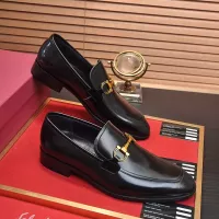 $98.00 USD Salvatore Ferragamo Leather Shoes For Men #1329548