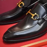 $98.00 USD Salvatore Ferragamo Leather Shoes For Men #1329548