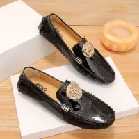 $72.00 USD Versace Leather Shoes For Men #1330112