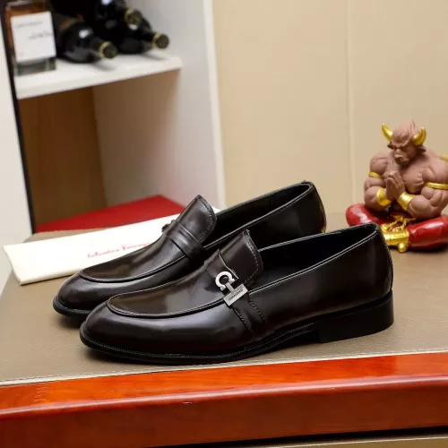 Salvatore Ferragamo Leather Shoes For Men #1330779