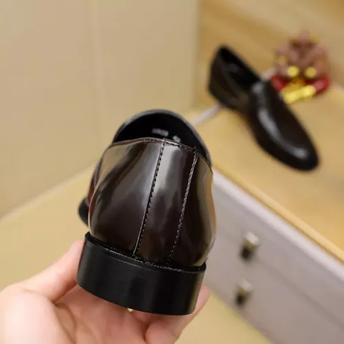 Replica Salvatore Ferragamo Leather Shoes For Men #1330779 $85.00 USD for Wholesale
