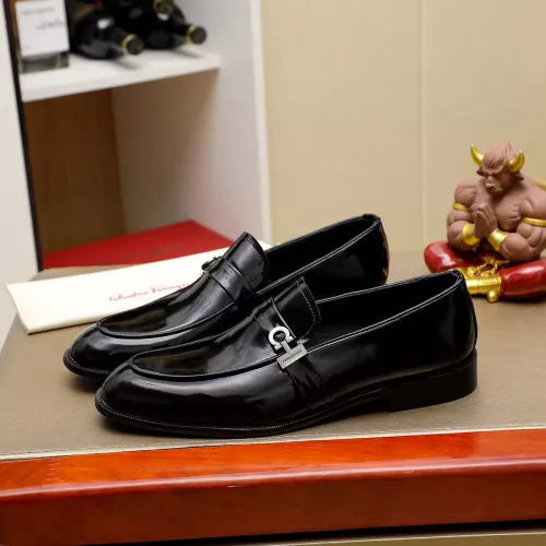 Salvatore Ferragamo Leather Shoes For Men #1330780