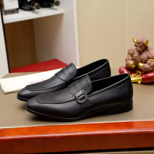 Salvatore Ferragamo Leather Shoes For Men #1330792