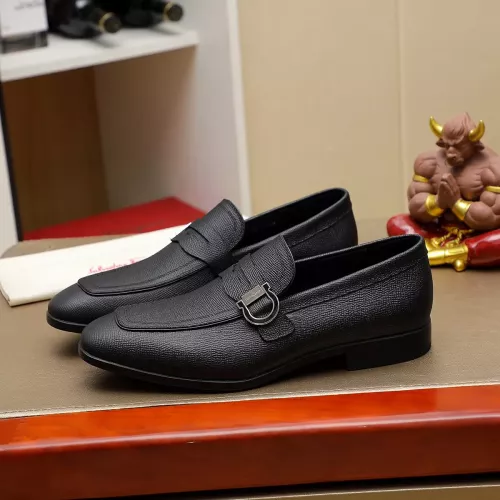 Salvatore Ferragamo Leather Shoes For Men #1330793