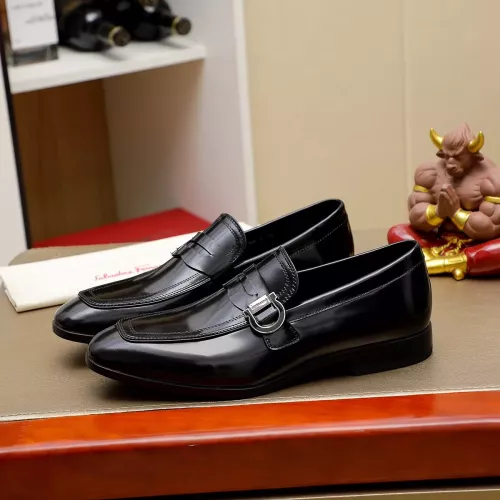 Salvatore Ferragamo Leather Shoes For Men #1330794