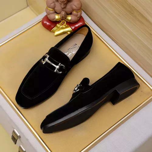 Salvatore Ferragamo Leather Shoes For Men #1330804