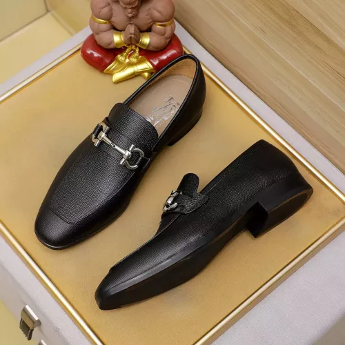 Salvatore Ferragamo Leather Shoes For Men #1330805