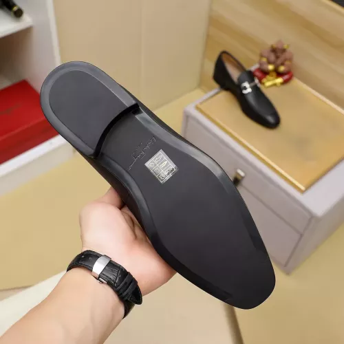 Replica Salvatore Ferragamo Leather Shoes For Men #1330805 $108.00 USD for Wholesale