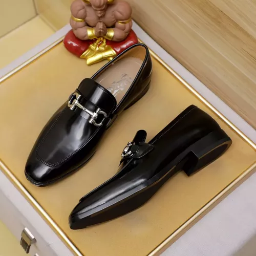 Salvatore Ferragamo Leather Shoes For Men #1330807