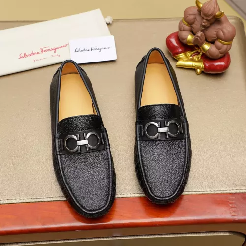 Salvatore Ferragamo Leather Shoes For Men #1330811