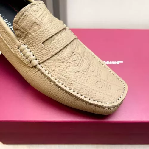 Replica Salvatore Ferragamo Leather Shoes For Men #1330934 $100.00 USD for Wholesale