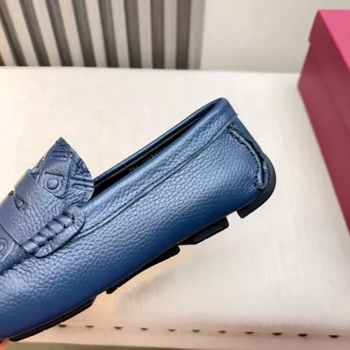 Replica Salvatore Ferragamo Leather Shoes For Men #1330936 $100.00 USD for Wholesale
