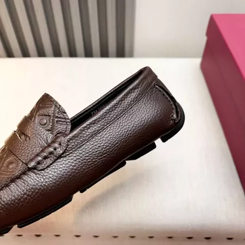 Replica Salvatore Ferragamo Leather Shoes For Men #1330937 $100.00 USD for Wholesale