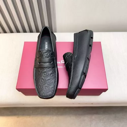 Salvatore Ferragamo Leather Shoes For Men #1330938