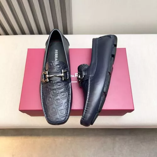 Salvatore Ferragamo Leather Shoes For Men #1330941