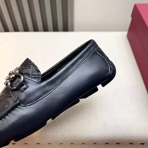 Replica Salvatore Ferragamo Leather Shoes For Men #1330941 $100.00 USD for Wholesale