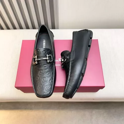 Salvatore Ferragamo Leather Shoes For Men #1330942