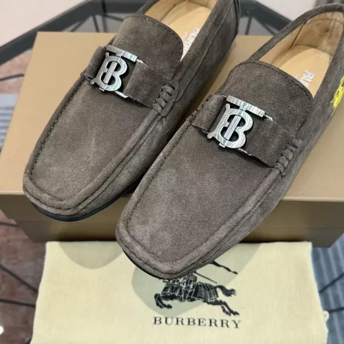Replica Burberry Leather Shoes For Men #1330949 $100.00 USD for Wholesale