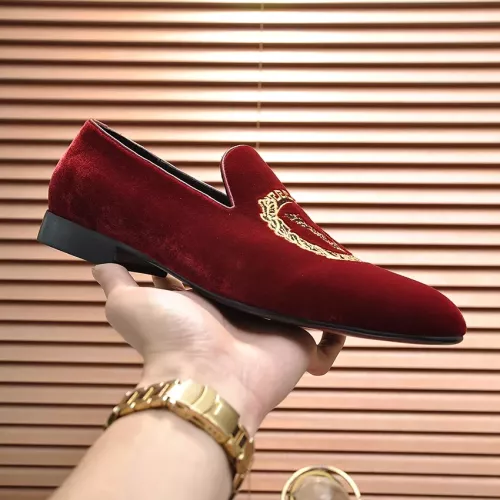 Replica Versace Leather Shoes For Men #1331027 $85.00 USD for Wholesale