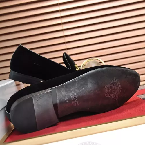 Replica Versace Leather Shoes For Men #1331028 $85.00 USD for Wholesale