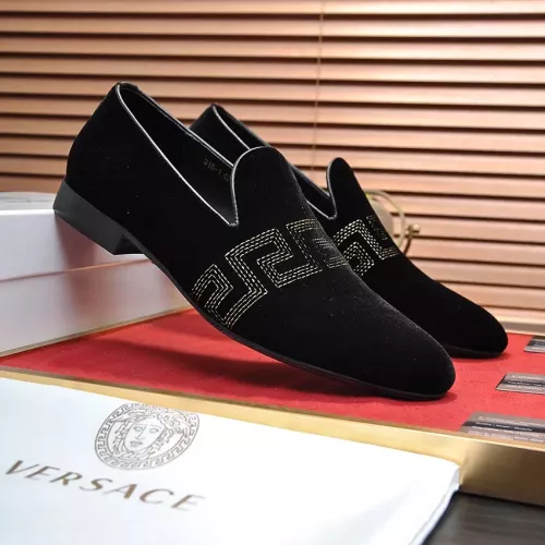 Replica Versace Leather Shoes For Men #1331032 $85.00 USD for Wholesale