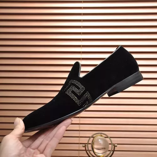 Replica Versace Leather Shoes For Men #1331032 $85.00 USD for Wholesale