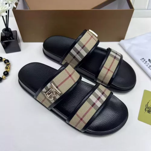 Replica Burberry Slippers For Men #1331202 $68.00 USD for Wholesale