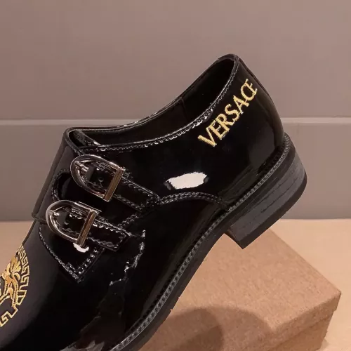 Replica Versace Leather Shoes For Men #1331213 $85.00 USD for Wholesale