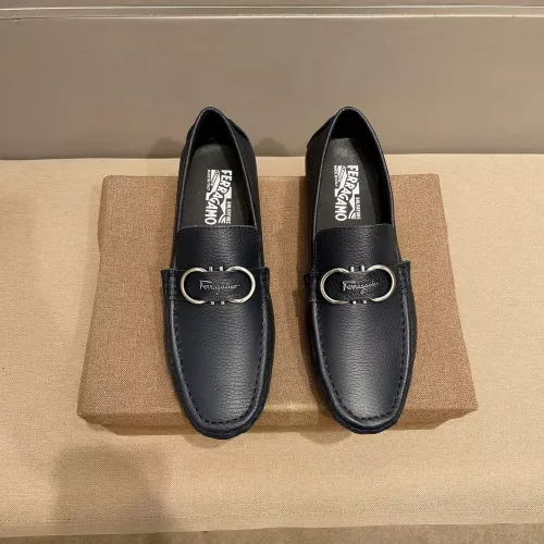 Salvatore Ferragamo Leather Shoes For Men #1331224