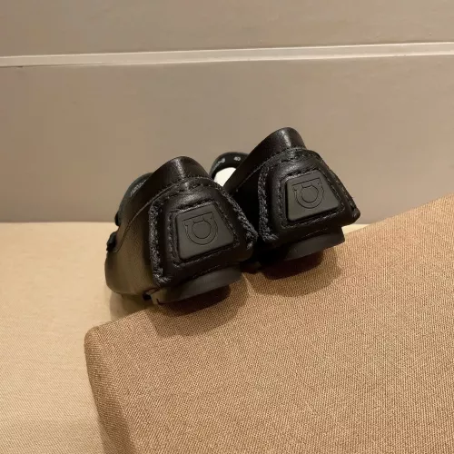 Replica Salvatore Ferragamo Leather Shoes For Men #1331225 $76.00 USD for Wholesale