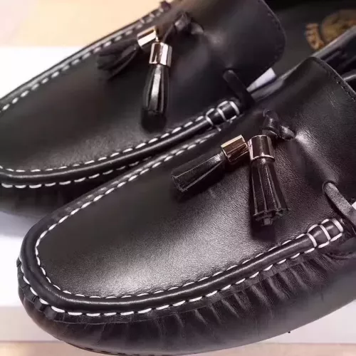 Replica Versace Leather Shoes For Men #1331287 $76.00 USD for Wholesale