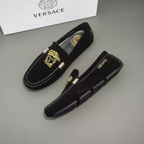 Versace Leather Shoes For Men #1331292