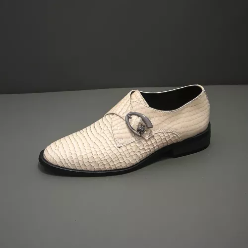 Replica Versace Leather Shoes For Men #1331304 $85.00 USD for Wholesale